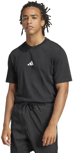 ADIDAS Herren Shirt Essentials Small Logo Single Jersey L in Grau