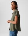 Bluse "Fasinga" - Oliv / 40