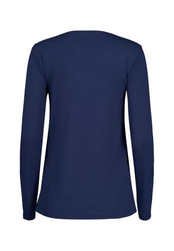 Skiny Damen Shirt langarm Night In Skiny 02 40 - Fading Night