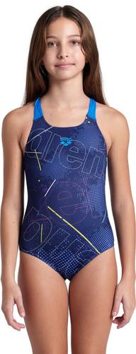 ARENA Kinder Schwimmanzug GIRL'S SWIMSUIT SWIM PRO BACK 140 in Bunt