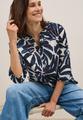 Gemusterte Tunika L - Urban Dark Blue