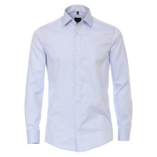Twill Hemd uni 001880 41 VM - Blau