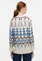 Bluse Viskose Langarm Beige 38/Langarm
