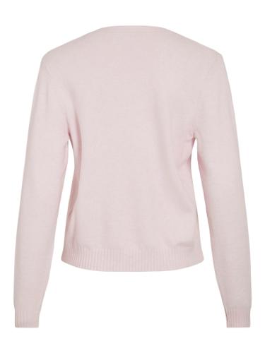 VIRIL SHORT L/S KNIT CARDIGAN-NOOS XS Normal geschnitten - Cherry Blossom