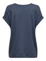 ONLMOSTER S/S O-NECK TOP NOOS JRS Blau L