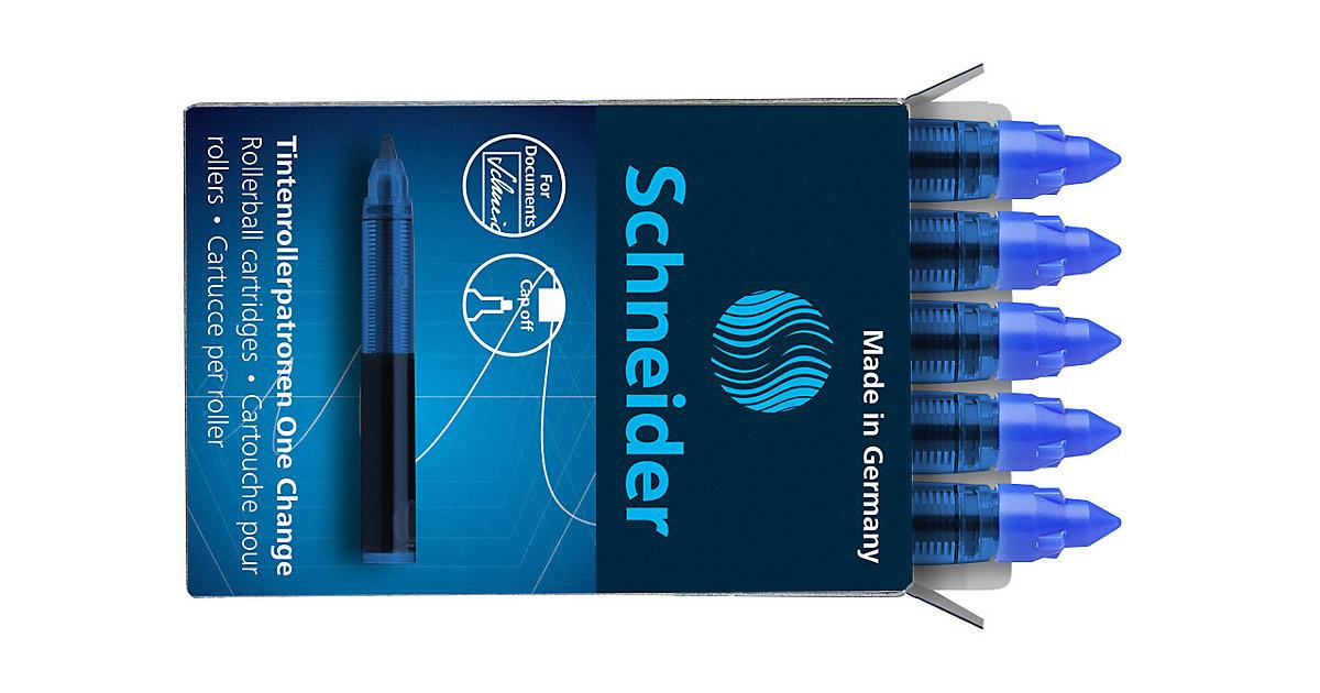 Nachfüllpatrone one change blau; Strichstärke: 0,6 mm Füller Kinder