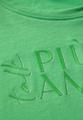 T-Shirt mit Wording L - Iced Neon Green