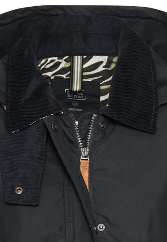 Fieldjacket mit Cordkragen 48 Regular Fit - Navy