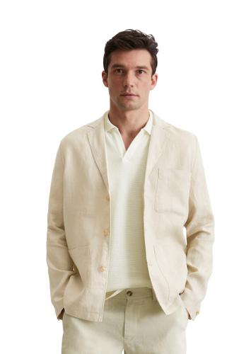 Overshirt im Blazer-Stil XL Relaxed Fit - Gray Silk