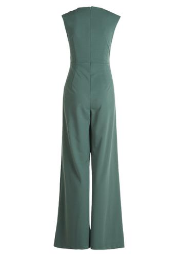 Jumpsuit 42 Ausgestellt - Eucalyptus Leaf