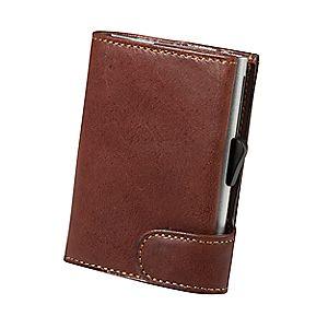 Tony Perotti Kreditkartenetui 7KK RFID Vegetale Braun