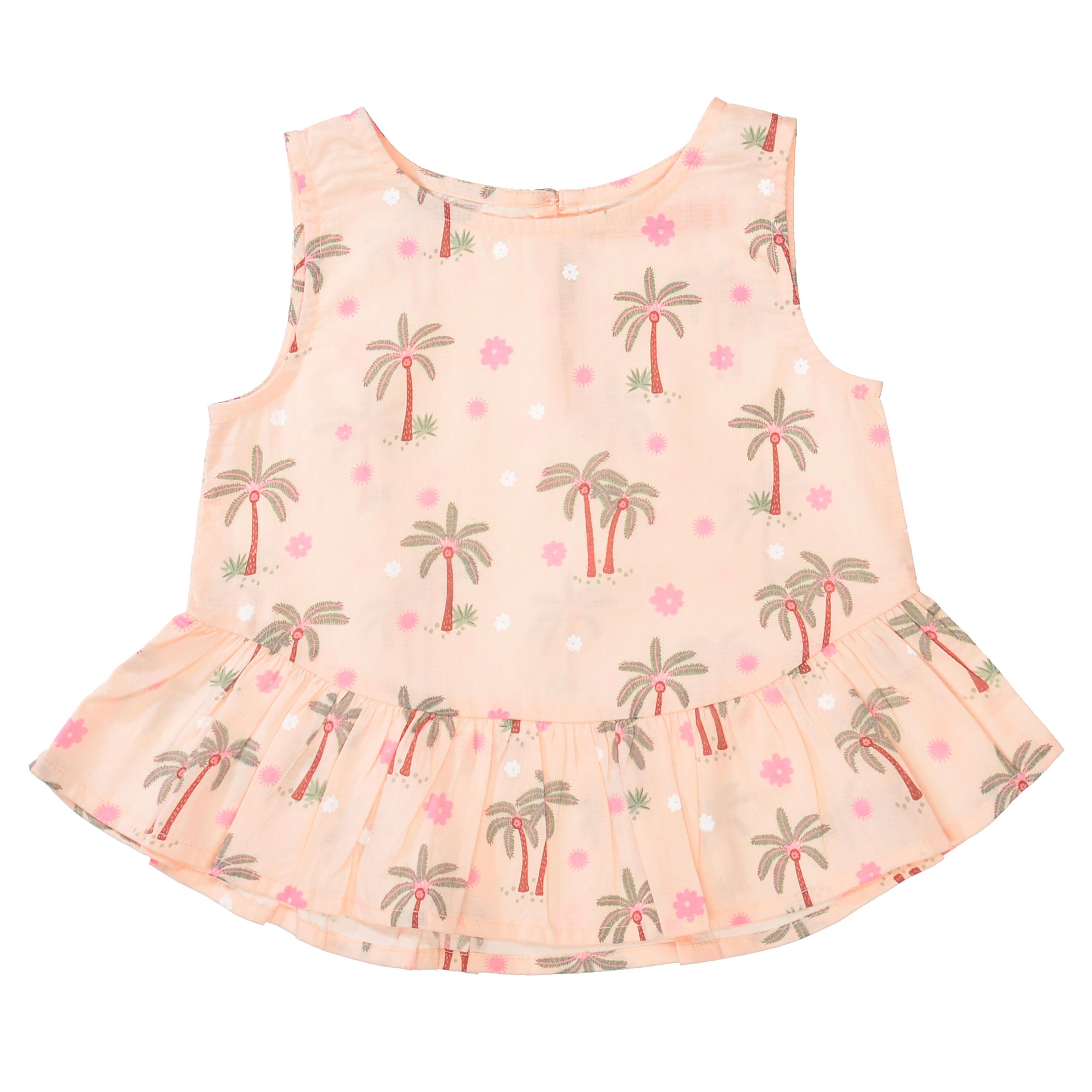 Md.-Top 92/98 - Apricot Sorbet Aop