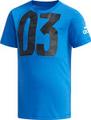 ADIDAS Kinder T-Shirt 110 in Blau