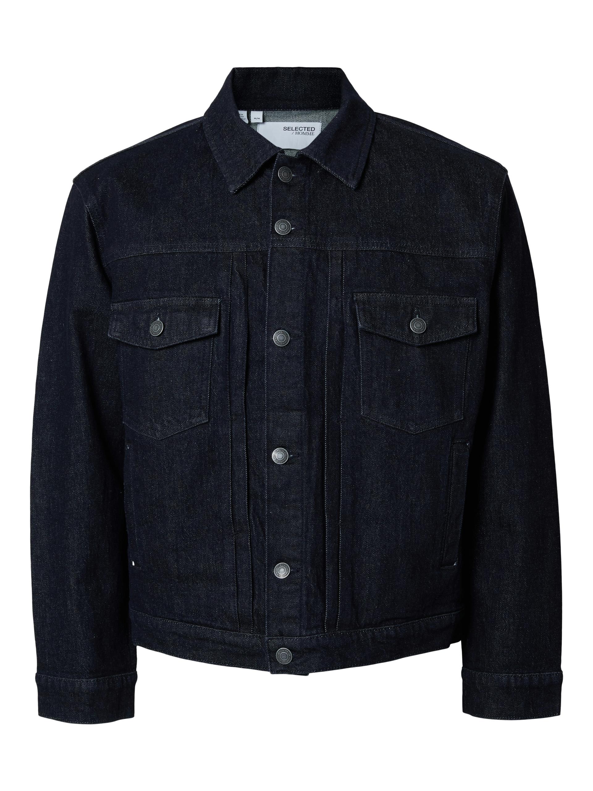SLHKIM 5442 OVERSIZED D.B DNM JACKET S - Dark Blue Denim