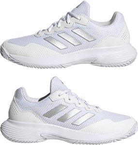 ADIDAS Damen Tennisoutdoorschuhe GameCourt 2 W 41 ⅓ in Silber