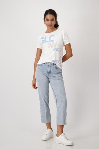 T-Shirt mit Schmuckschrift 40 - Off-white
