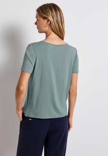 Jersey-Shirt mit Cut-Out 36 - Arona Blue