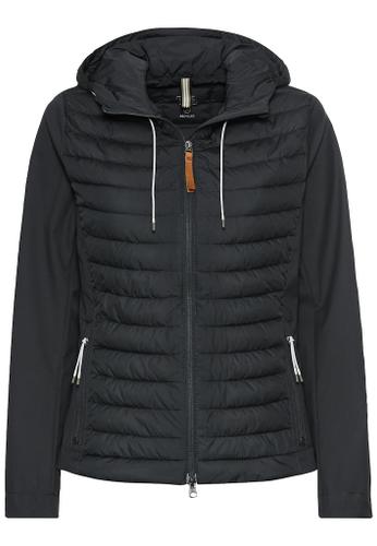 Steppjacke aus recyceltem Polyester Blau 40