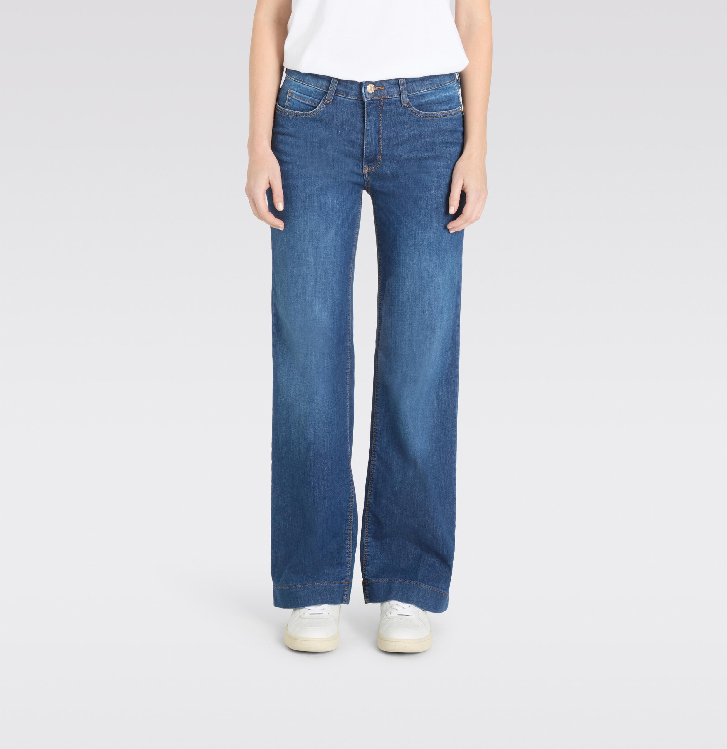 MAC JEANS - WIDE, Authentic Stretch Denim 42/32 Wide Fit - Blau