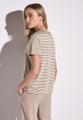 Gestreiftes T-Shirt Beige 36