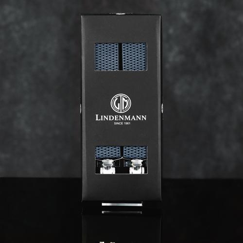 Hosenträger LINDENMANN X-Form 120 - Blau-marine