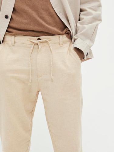 SLH172-SLIMTAPE BRODY LINEN PANT NOOS Braun L