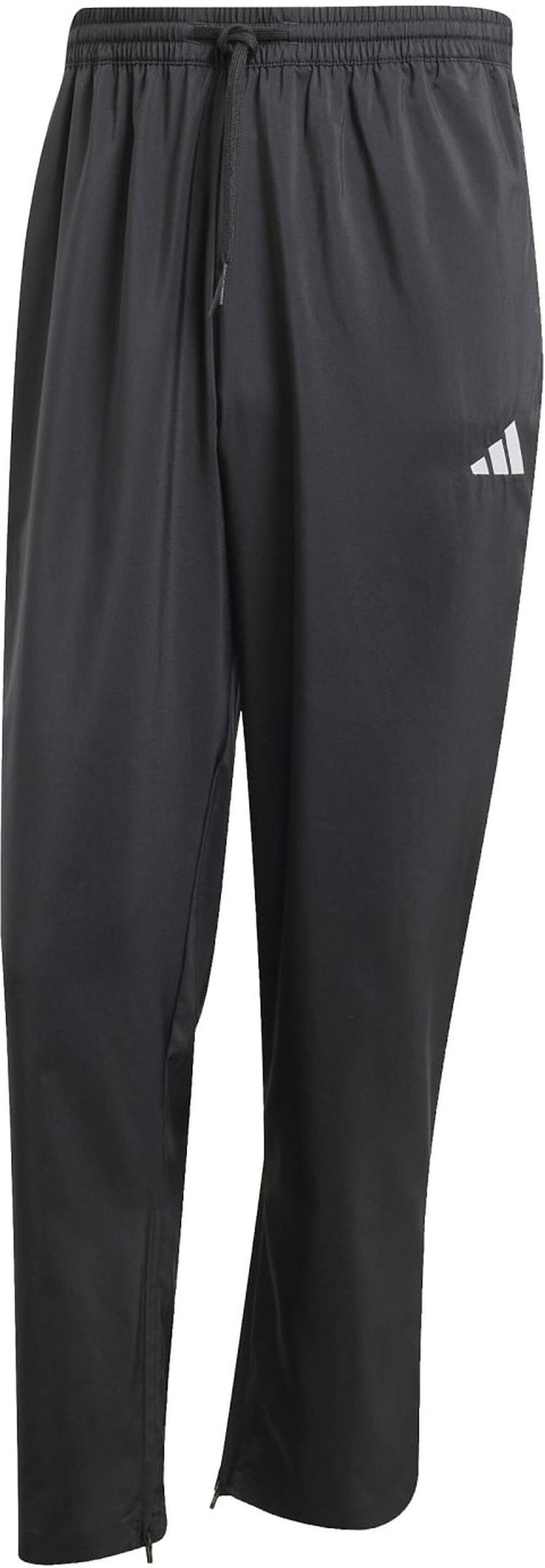 ADIDAS Herren Sporthose Essentials Small Logo Open-Hem Stanford XL in Grau