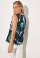 Gemusterte Bluse M - Fir Green