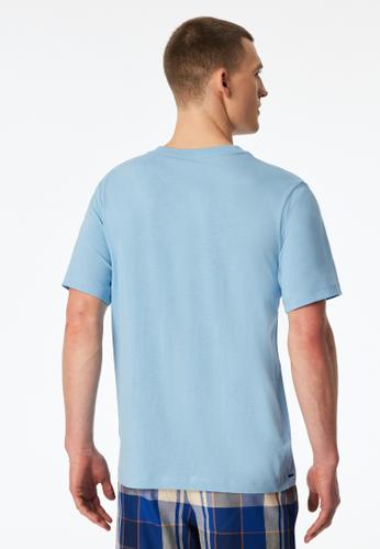 T-Shirt V-Ausschnitt 52 - Pacific Blue