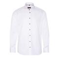 Cover Shirt Twill Langarm 42/Langarm - 65cm MODERN FIT - Weiß