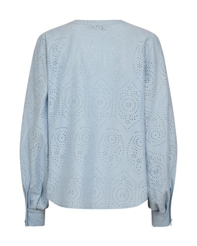 Bluse - Hellblau / S