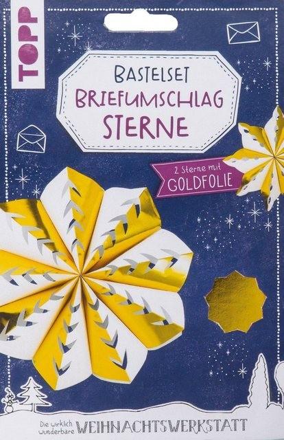 TOPP Kreativ Kreativ-Set "Briefumschlag-Sterne " 25 Teile