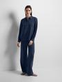SLFVIVA-GULIA HW LONG SUN PANT NOOS 36 Normal geschnitten - Dark Sapphire