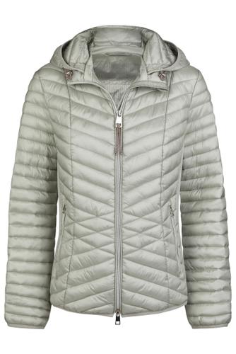 Jacke Down Free mit Kapuze 40 - Sage