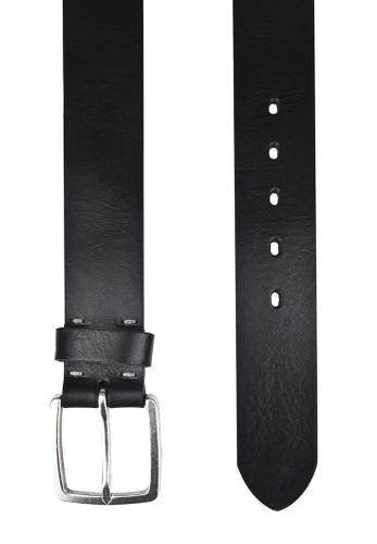 Herrengürtel Schwarz 85