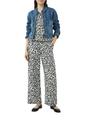 Bluse 34 - Grau|mehrfarbig