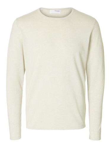 SLHROME LS KNIT CREW NECK NOOS Grau M