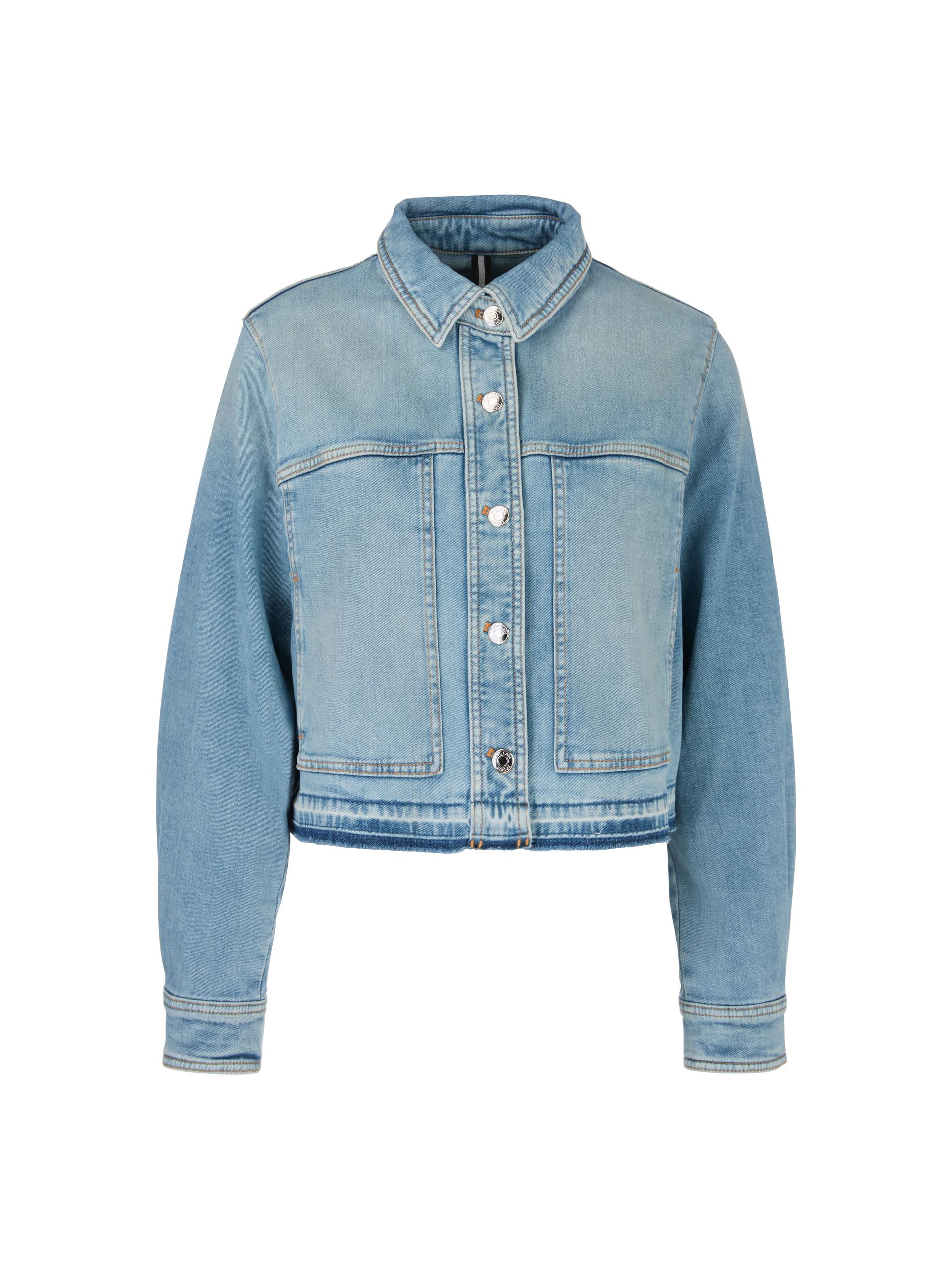 Jacke in Used Denim "Rethink Together" 42 - Baby Blue