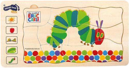Raupe Nimmersatt Schichtenpuzzle