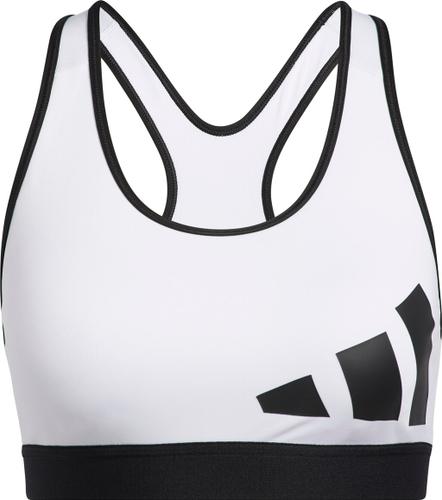 adidas Damen Believe This Medium-Support Workout Logo Sport-BH XS in Schwarz