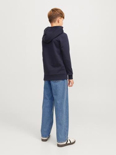 JJIALEX JJORIGINAL SQ 042 JNR 152 Baggy Fit - Blue Denim