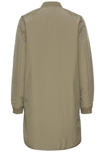 Mantel aus recyceltem Polyester Beige 46