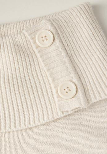 Strickpullover 46 - Cream White Melange