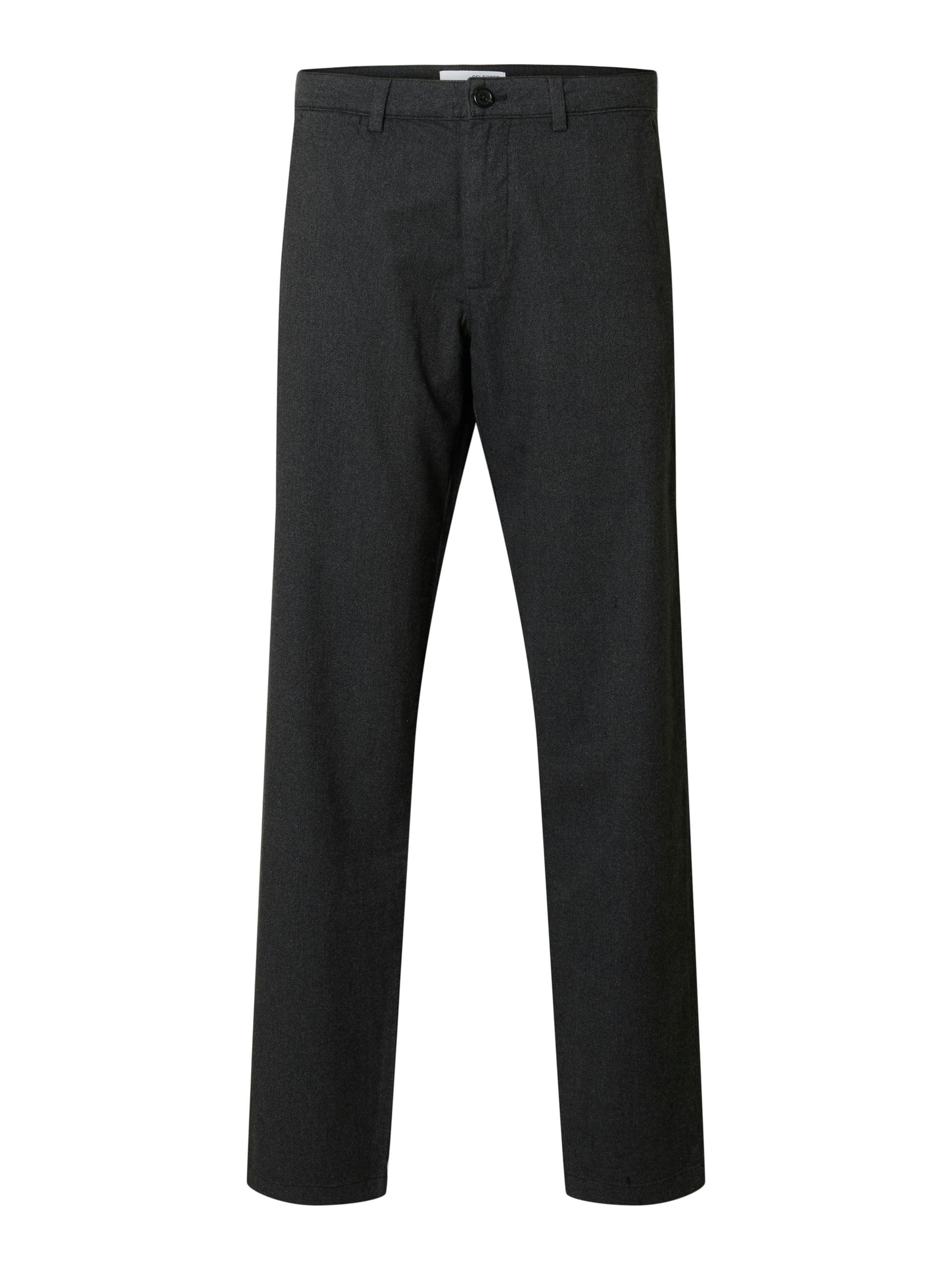 SLH175-SLIM MILES BRUSHED PANT W NOOS 32/34 Slim Fit - Dark Grey