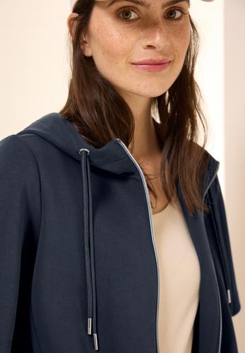 Kurzarm Sweatjacke M - Universal Blue