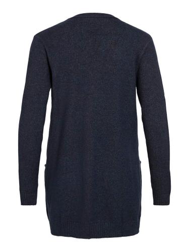 VIRIL OPEN L/S KNIT CARDIGAN - NOOS Blau XL