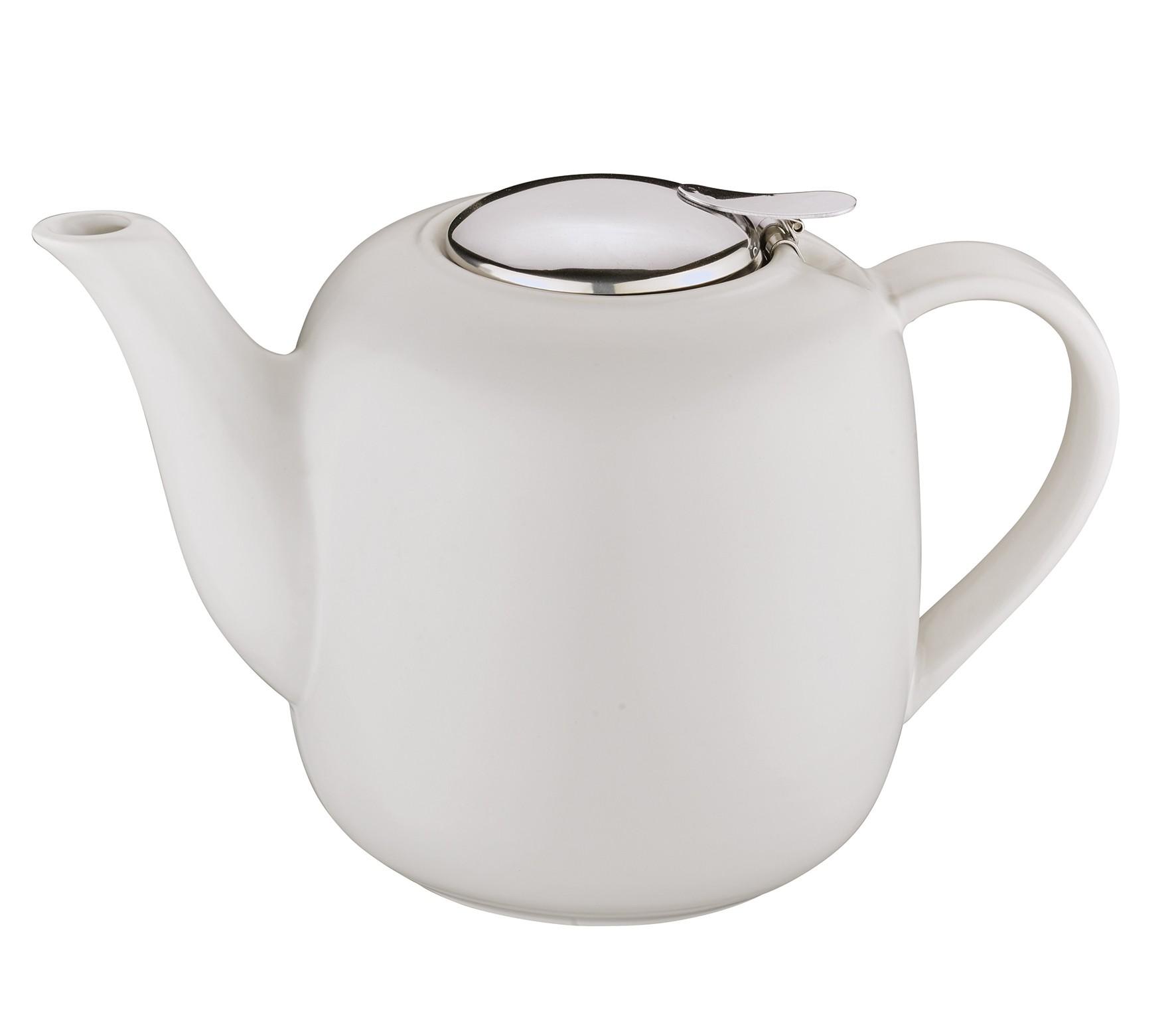 Teekanne LONDON, 1,5 L weiß