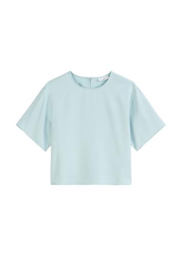 Crop-Blusenshirt relaxed XS