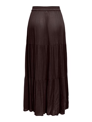 ONLMIKKA LONG SKIRT WVN NOOS M - Black Coffee
