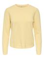ONLLOYAL LS ONECK KNT NOOS XS Knit Fit - Sunlight